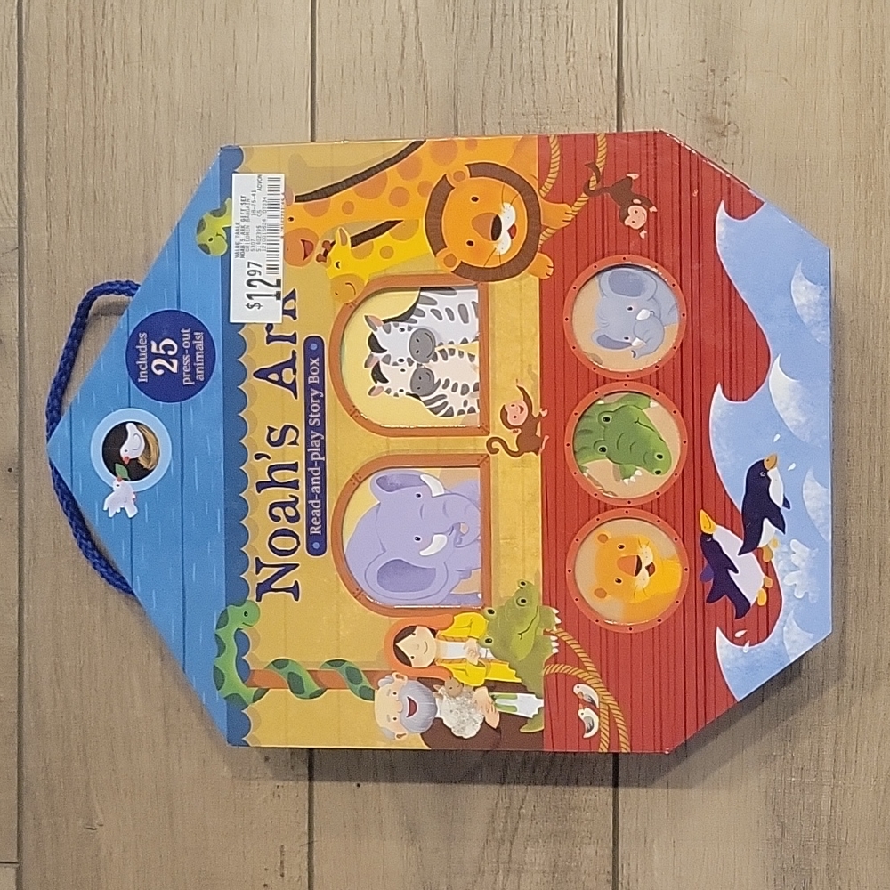 Noah's Ark Read-And-Play Story Box by Parragon Books 2013 - NEW